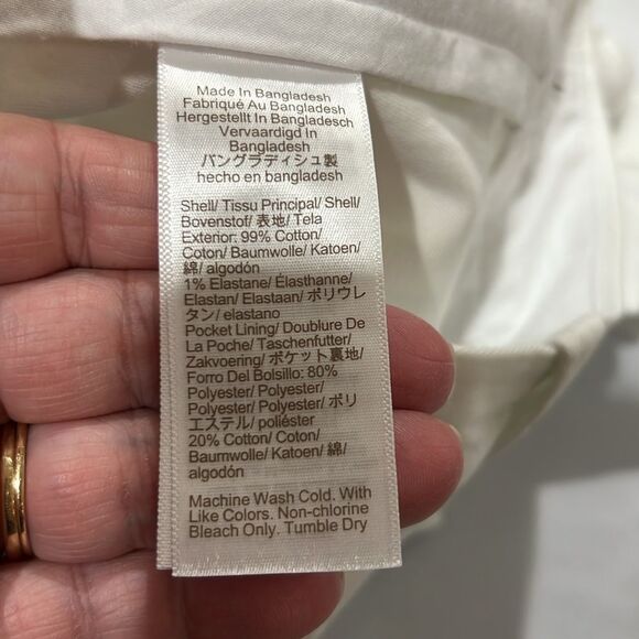 J. Crew LO923 7" Flex Chino Short For Men white NWT size 30 - Picture 11 of 12